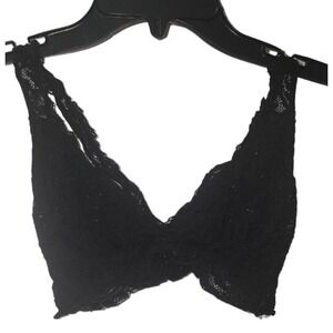 Forever 21 Lace Bralette Black Lingerie Sexy Top Unpadded Small‎ S